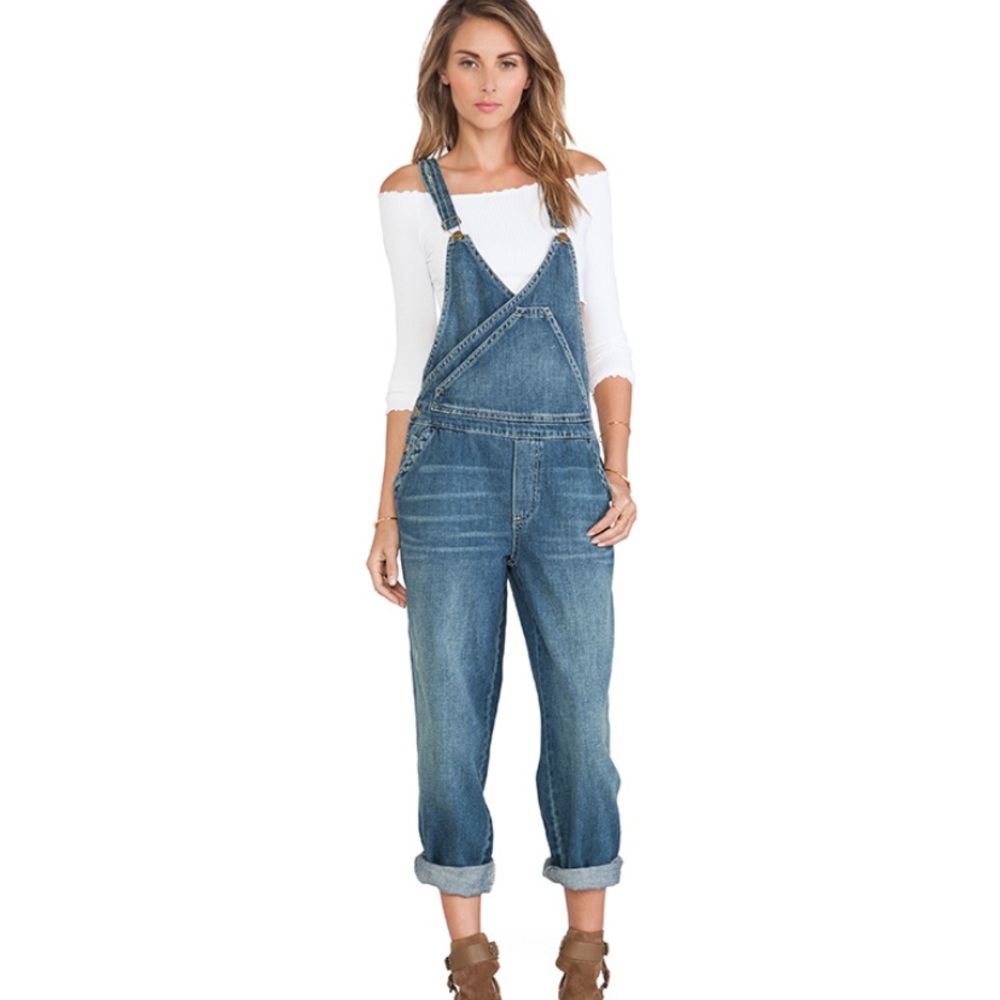 ISO free people Surplice overalls